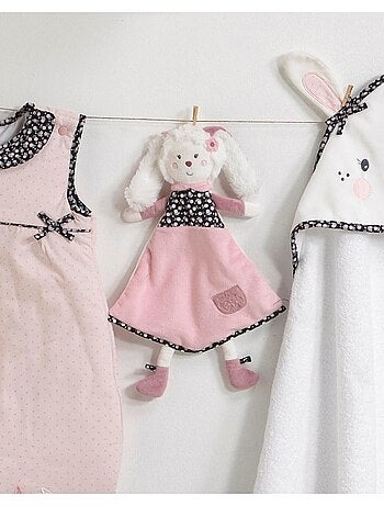 Peluche coniglietto di velluto - SAUTHON