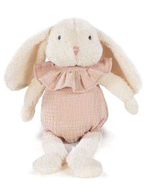 Peluche coniglietto in velluto e cotone | Walking Mum - Kiabi