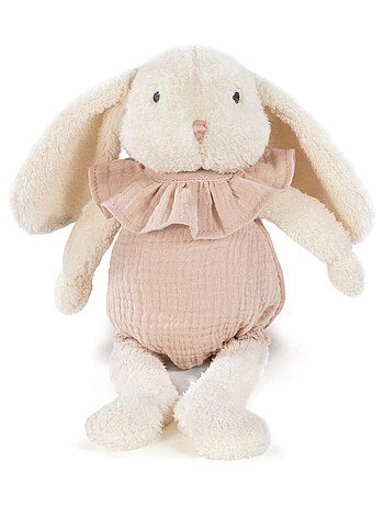 Peluche coniglietto in velluto e cotone | walking mum | walking mum
