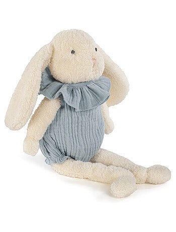 Peluche coniglietto in velluto e cotone | walking mum | walking mum