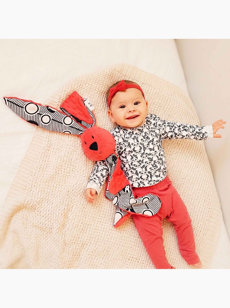 Peluche coniglio in bambù per neonato | SEVIRA KIDS Rosso - Kiabi