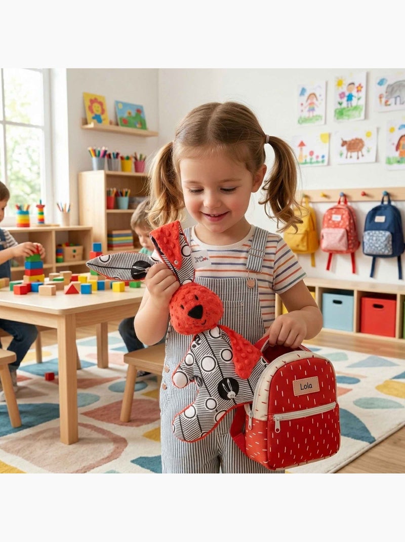 Peluche coniglio in bambù per neonato | SEVIRA KIDS Rosso - Kiabi