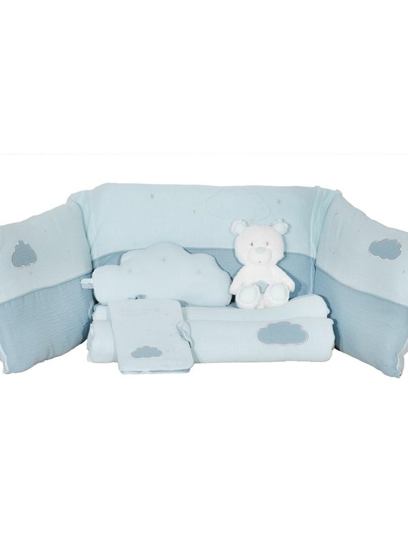Peluche di velluto - SAUTHON Bianco Blu - Kiabi