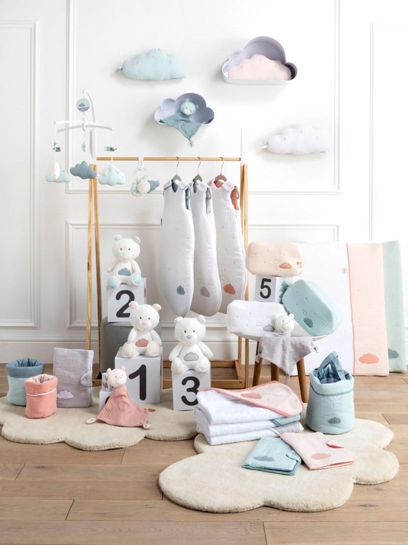 Peluche di velluto - SAUTHON Bianco Blu - Kiabi