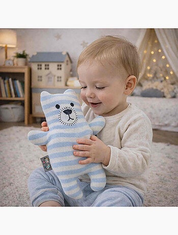 Peluche doudou orsetto in cotone | sevira kids | sevira kids