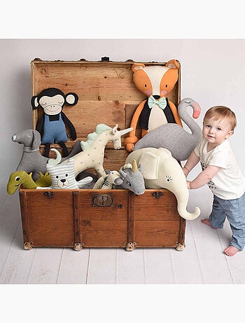 Peluche fenicottero rosa in cotone | SEVIRA KIDS