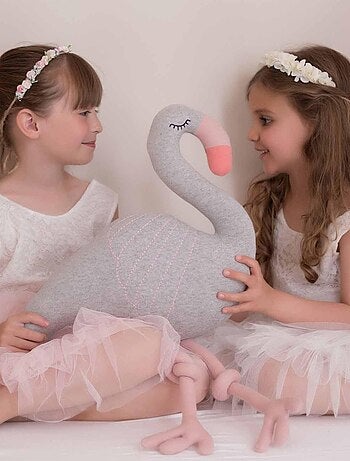 Peluche fenicottero rosa in cotone | sevira kids | sevira kids