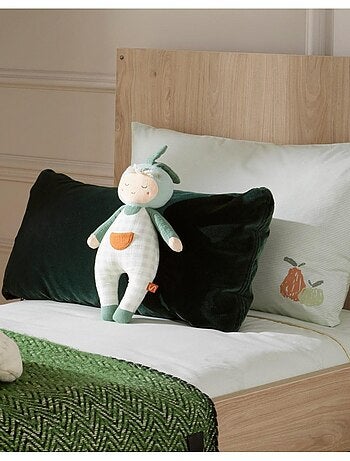 Peluche giardiniere in cotone verde - SAUTHON