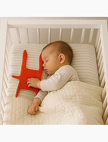 peluche in cotone biologico fragola