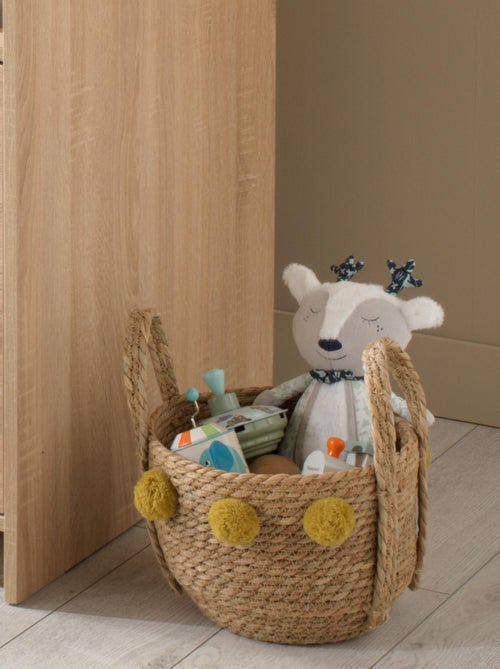 Peluche in velluto grigio - SAUTHON - Kiabi