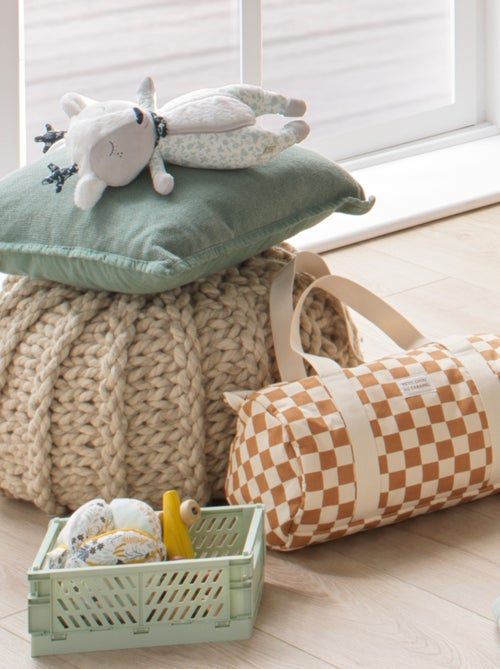 Peluche in velluto grigio - SAUTHON - Kiabi