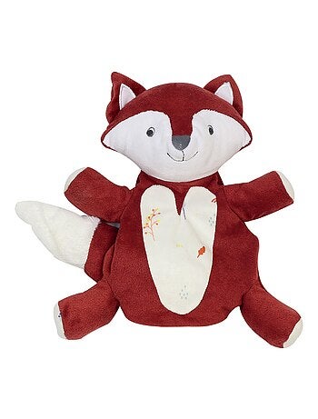 Peluche marionetta a forma di volpe