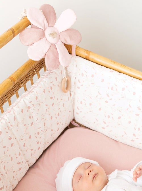 Peluche musicale a forma di fiore in cotone biologico - Kiabi