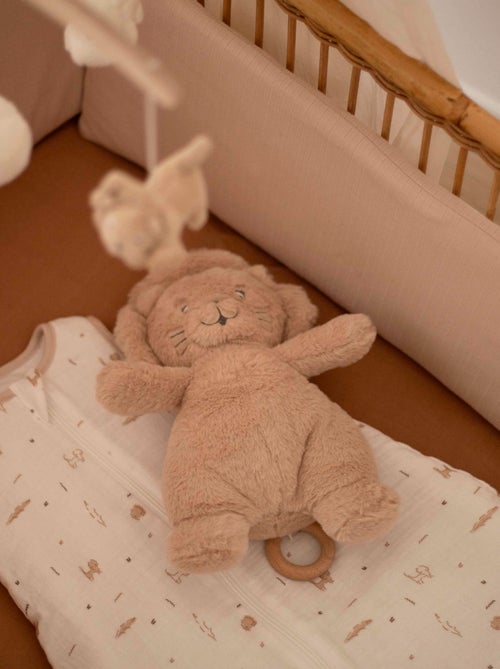 Peluche musicale bambino Leo il leone - Kiabi