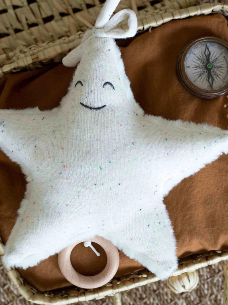 Peluche musicale Ecru - Kiabi