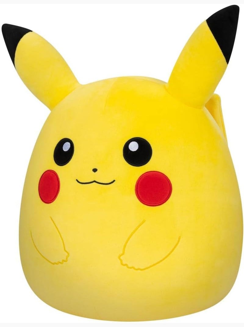 Peluche Pikachu 25 cm Pokémon Squishmallows Giallo - Kiabi