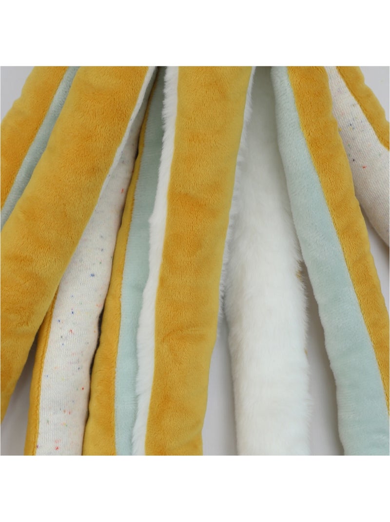 Peluche poulpie il polpo Giallo oro - Kiabi