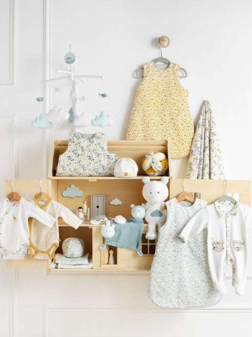 Peluche scoiattolo di velluto giallo - SAUTHON - Kiabi