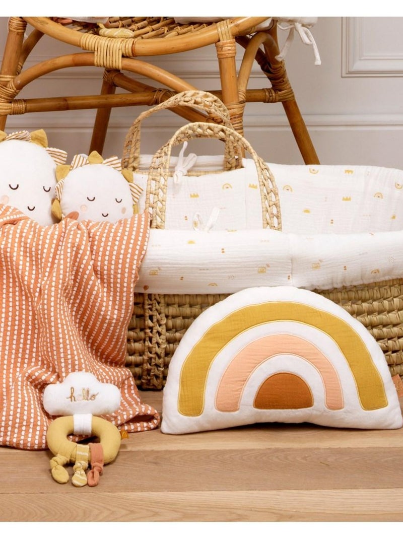 Peluche sole in velluto - SAUTHON Bianco - Kiabi