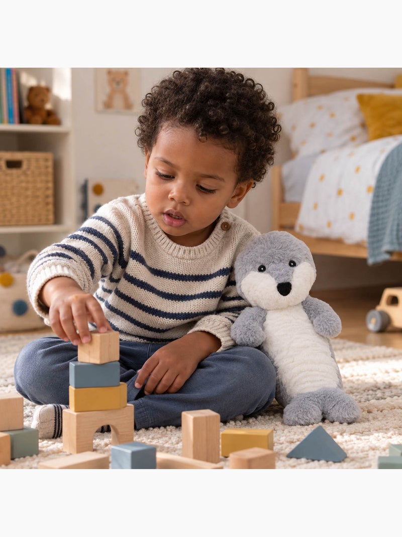 Peluche termico lontra allungato caldo o freddo Grigio - Kiabi