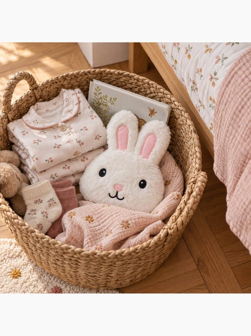 Peluche termico piatto testa di coniglio caldo o freddo - Kiabi Peluche termico piatto testa di coniglio caldo o freddo - Kiabi