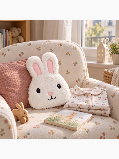 Peluche termico piatto testa di coniglio caldo o freddo - Kiabi Peluche termico piatto testa di coniglio caldo o freddo - Kiabi
