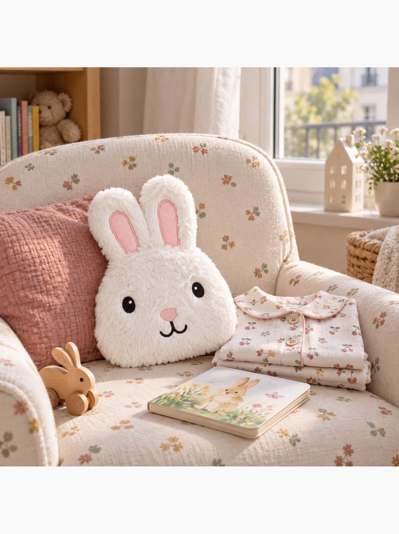 Peluche termico piatto testa di coniglio caldo o freddo Bianco - Kiabi