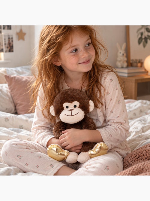 Peluche termico scimmia con perle caldo o freddo - Kiabi Peluche termico scimmia con perle caldo o freddo - Kiabi
