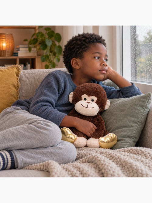 Peluche termico scimmia con perle caldo o freddo - Kiabi Peluche termico scimmia con perle caldo o freddo - Kiabi