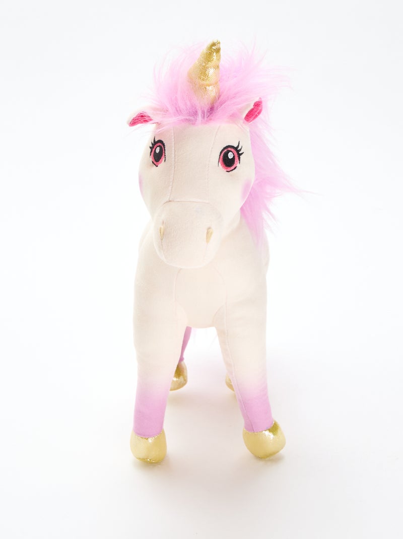 Peluche unicorno Beige - Kiabi