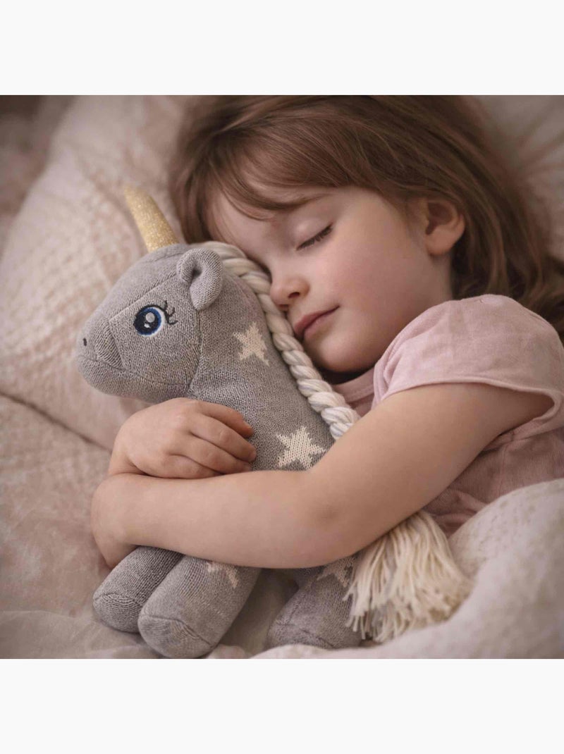 Peluche unicorno in cotone | SEVIRA KIDS Grigio - Kiabi