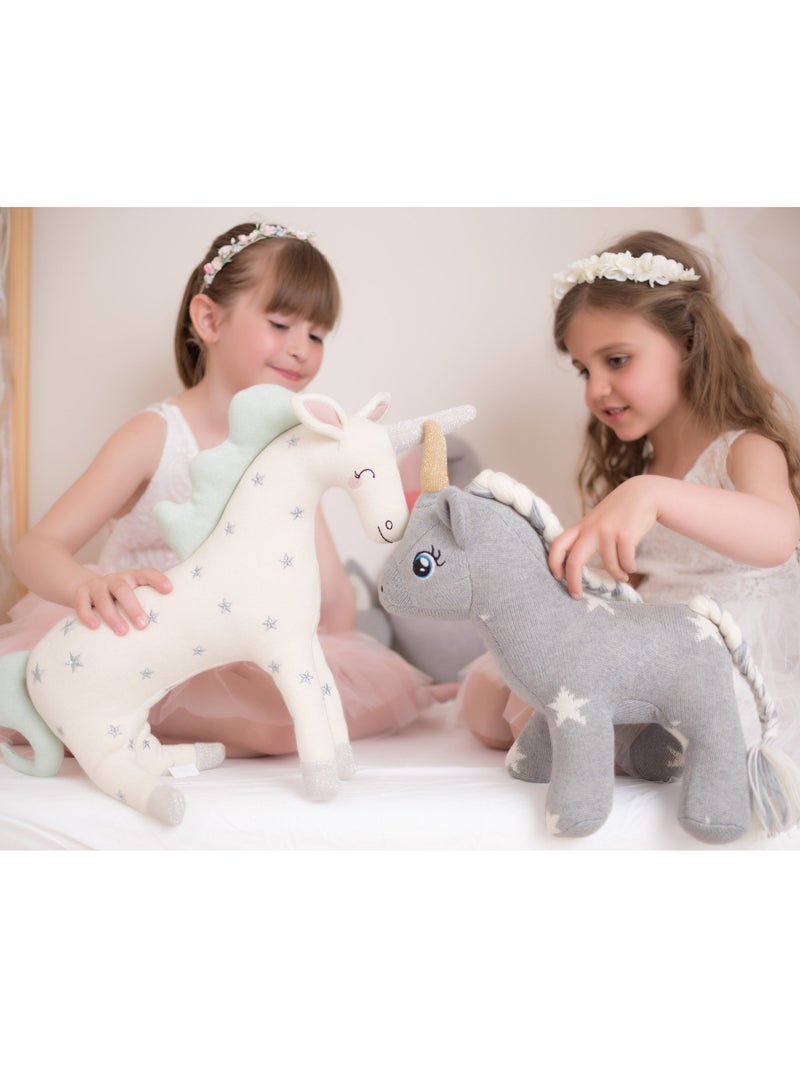 Peluche unicorno in cotone | SEVIRA KIDS Grigio - Kiabi