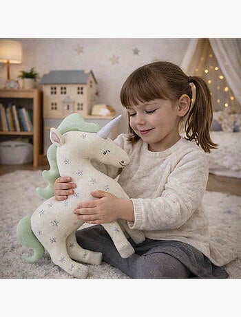 Peluche unicorno in cotone | sevira kids | sevira kids