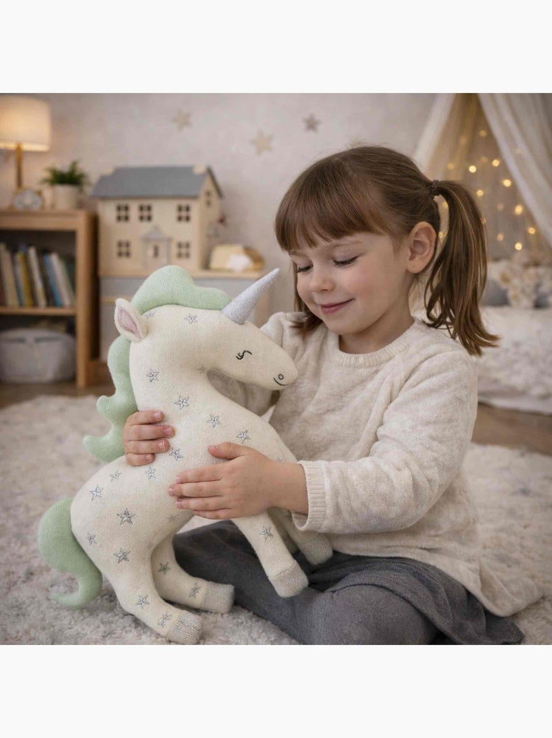 Peluche unicorno in cotone | sevira kids | sevira kids Ecru - Kiabi