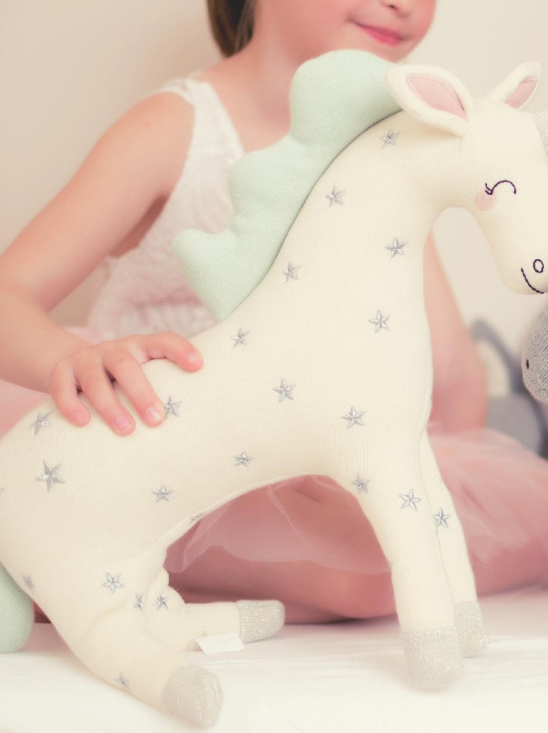Peluche unicorno in cotone | sevira kids | sevira kids Ecru - Kiabi