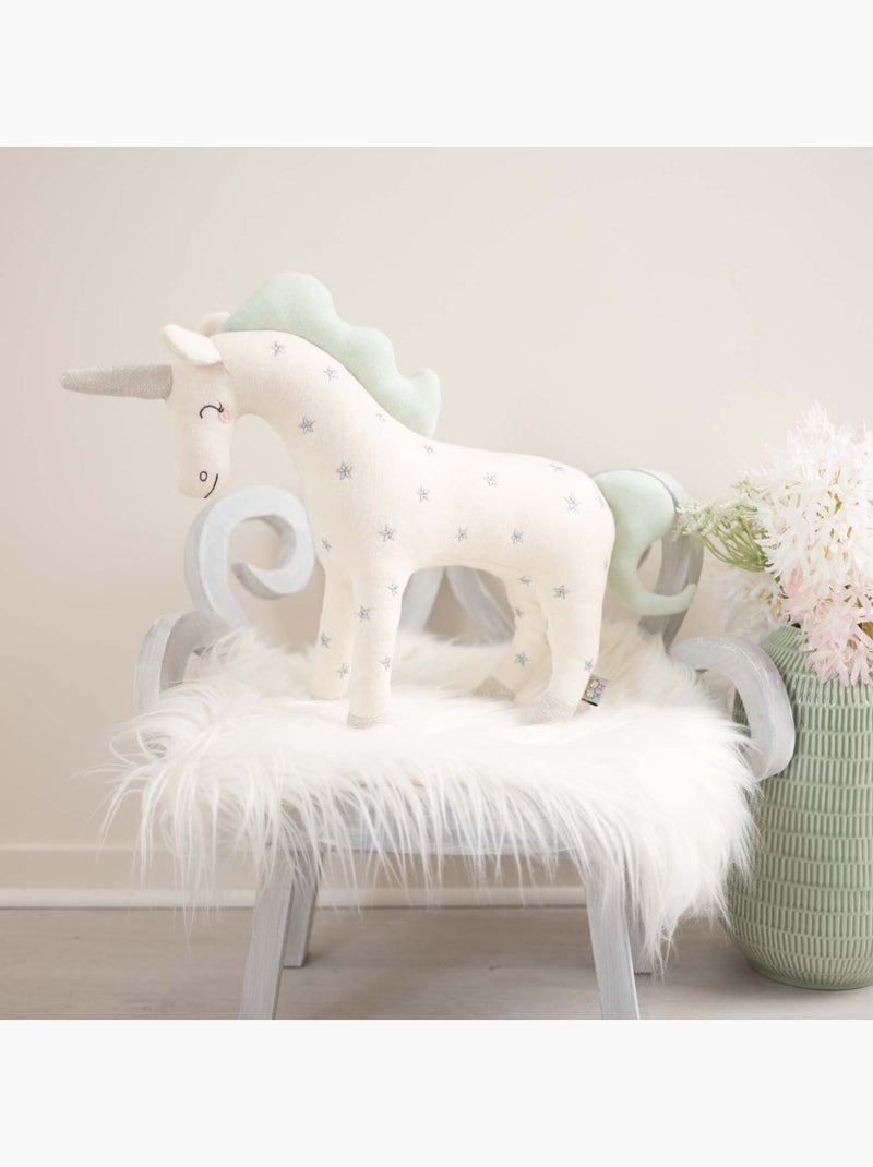 Peluche unicorno in cotone | sevira kids | sevira kids Ecru - Kiabi