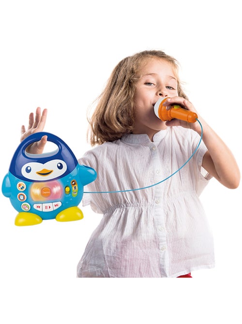 Penguin karaoke con luci e suoni winfun - Kiabi Penguin karaoke con luci e suoni winfun - Kiabi