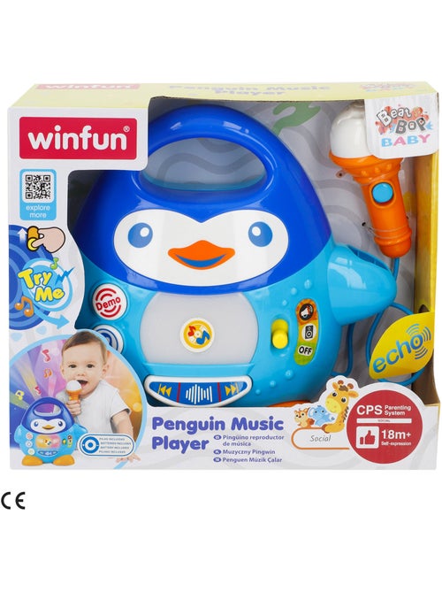 Penguin karaoke con luci e suoni winfun - Kiabi Penguin karaoke con luci e suoni winfun - Kiabi