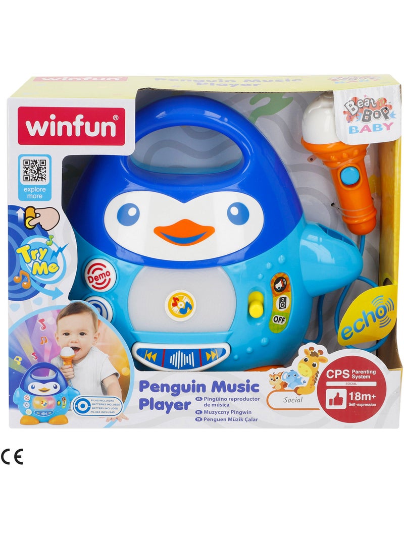 Penguin karaoke con luci e suoni winfun N/D - Kiabi