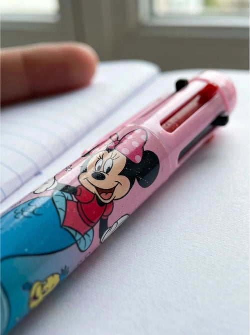 Penna retrattile 6 colori punta fine minnie mouse disney - Kiabi Penna retrattile 6 colori punta fine minnie mouse disney - Kiabi