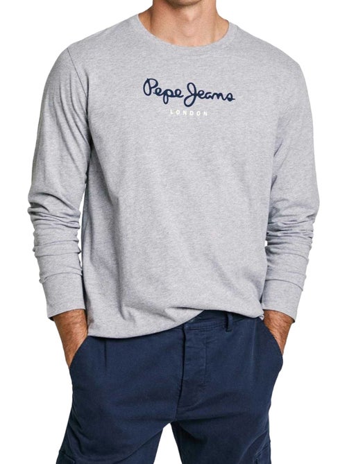 Pepe Jeans Maglietta Regolare Logo Manica Lunga Uomo - Kiabi