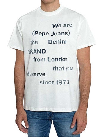 Pepe Jeans Maglietta Vestibilità Rilassata Logo Uomo