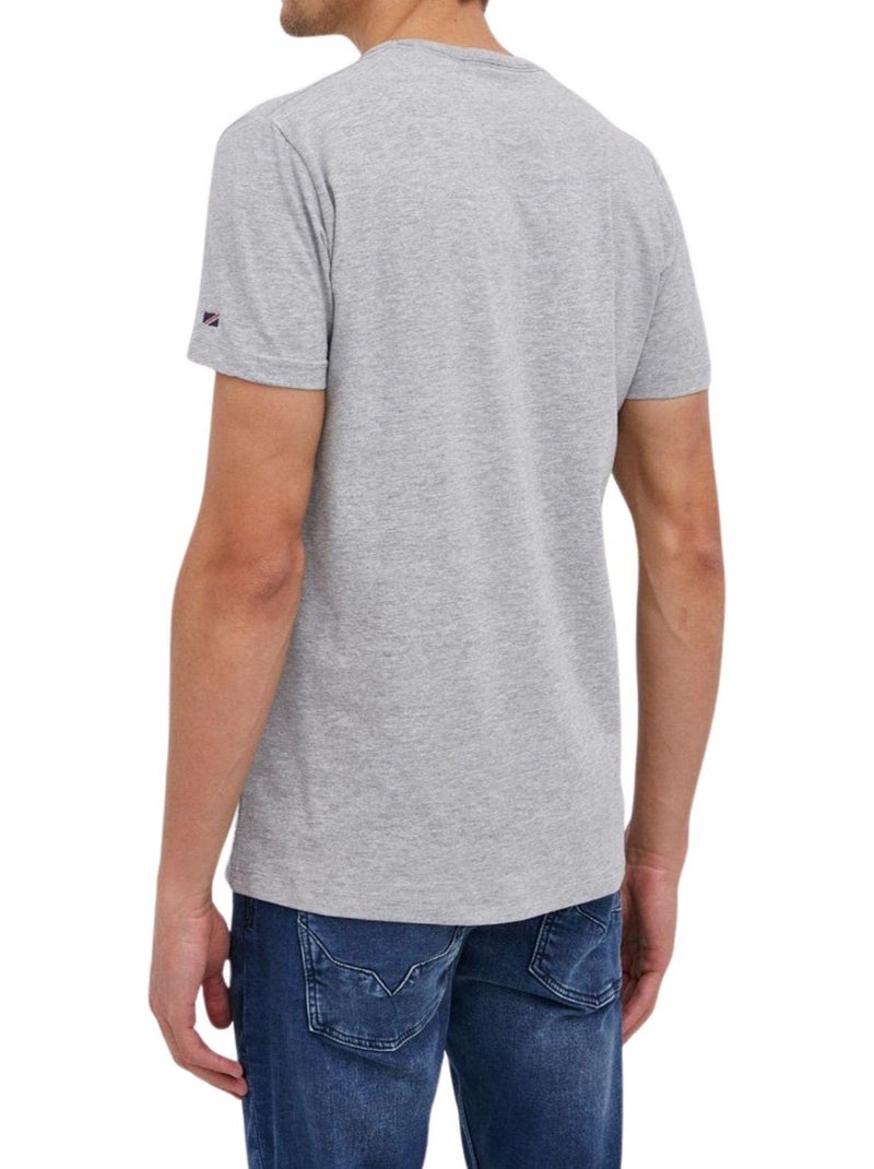 Pepe JeansMaglietta Aderente Uomo Grigio - Kiabi