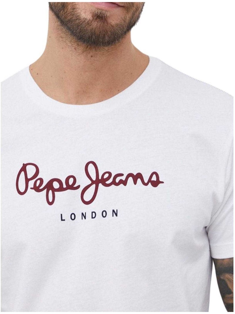 Pepe JeansMaglietta Regolare Uomo Bianco - Kiabi