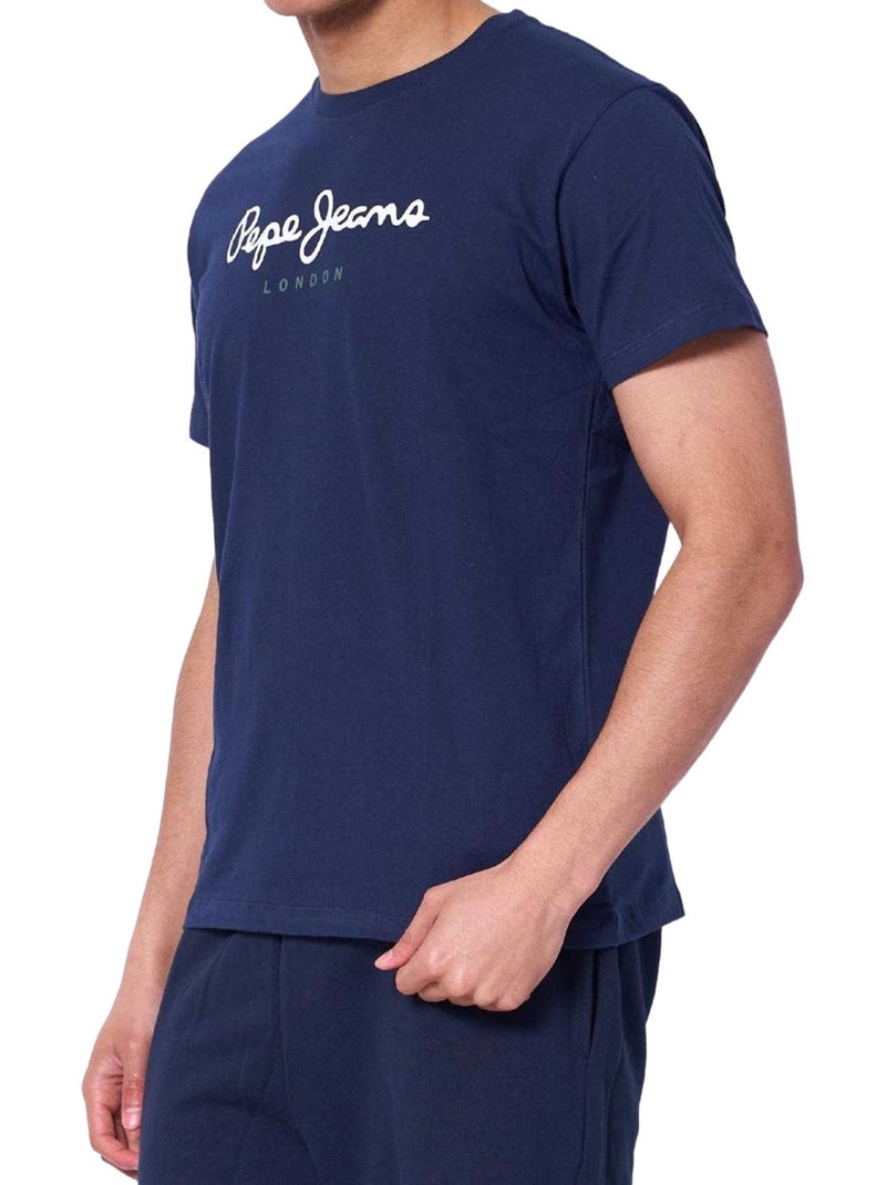 Pepe JeansMaglietta Regolare Uomo Blu marino - Kiabi