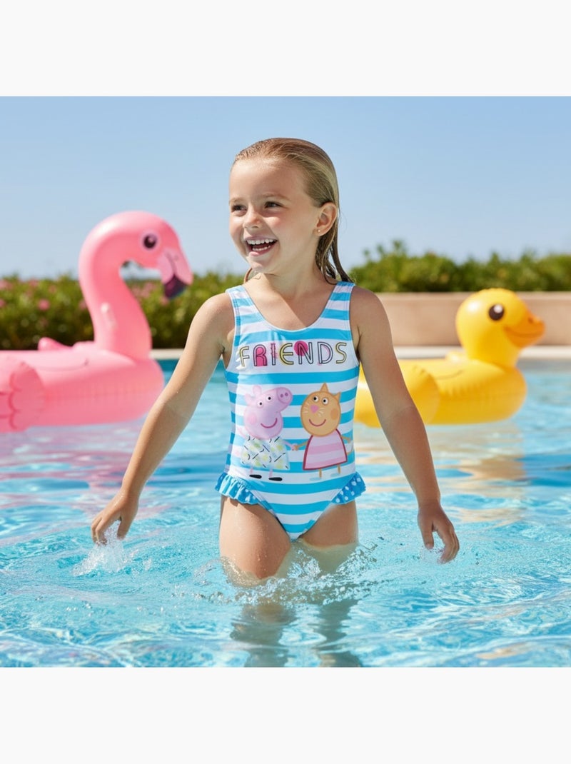 Peppa Pig - Costume da bagno Blu - Kiabi