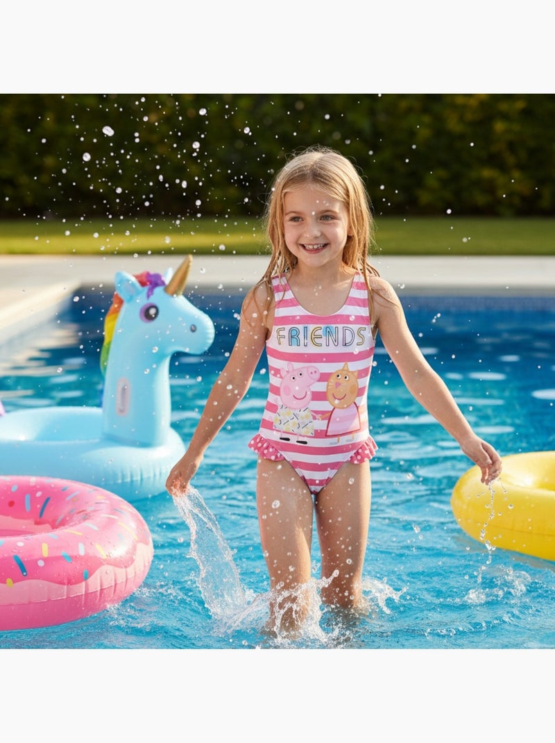 Peppa Pig - Costume da bagno Rosa - Kiabi