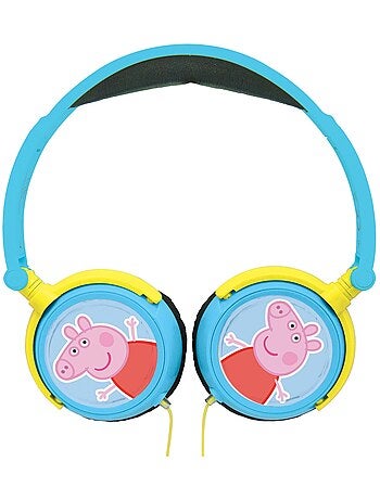 Peppa Pig Cuffia stereo a filo pieghevole con limitazione sicura del volume