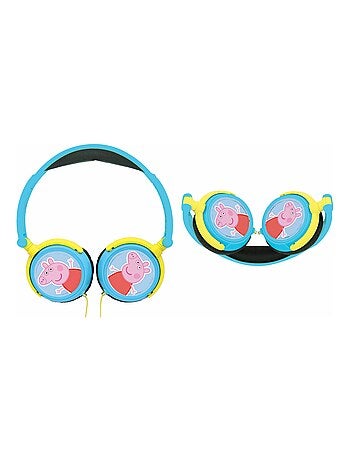 Peppa Pig Cuffia stereo a filo pieghevole con limitazione sicura del volume