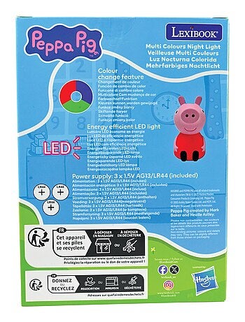Peppa Pig Luce Notturna Tascabile